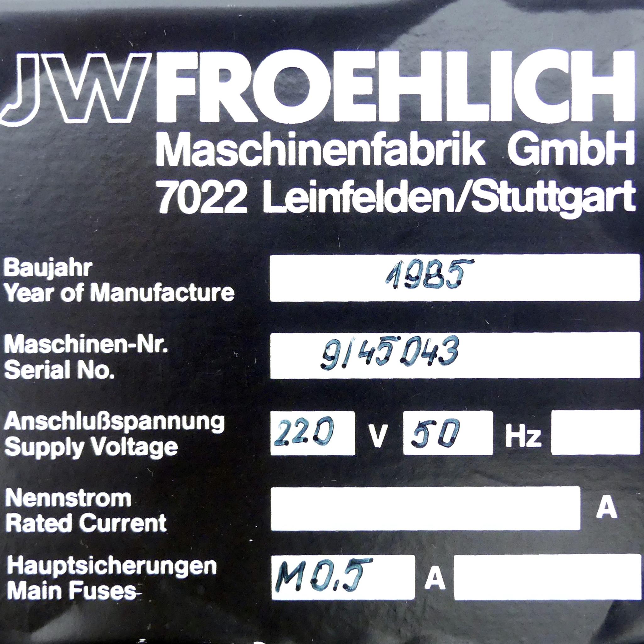 Produktfoto 2 von JWFROEHLICH Mikroprozessor MPS 40