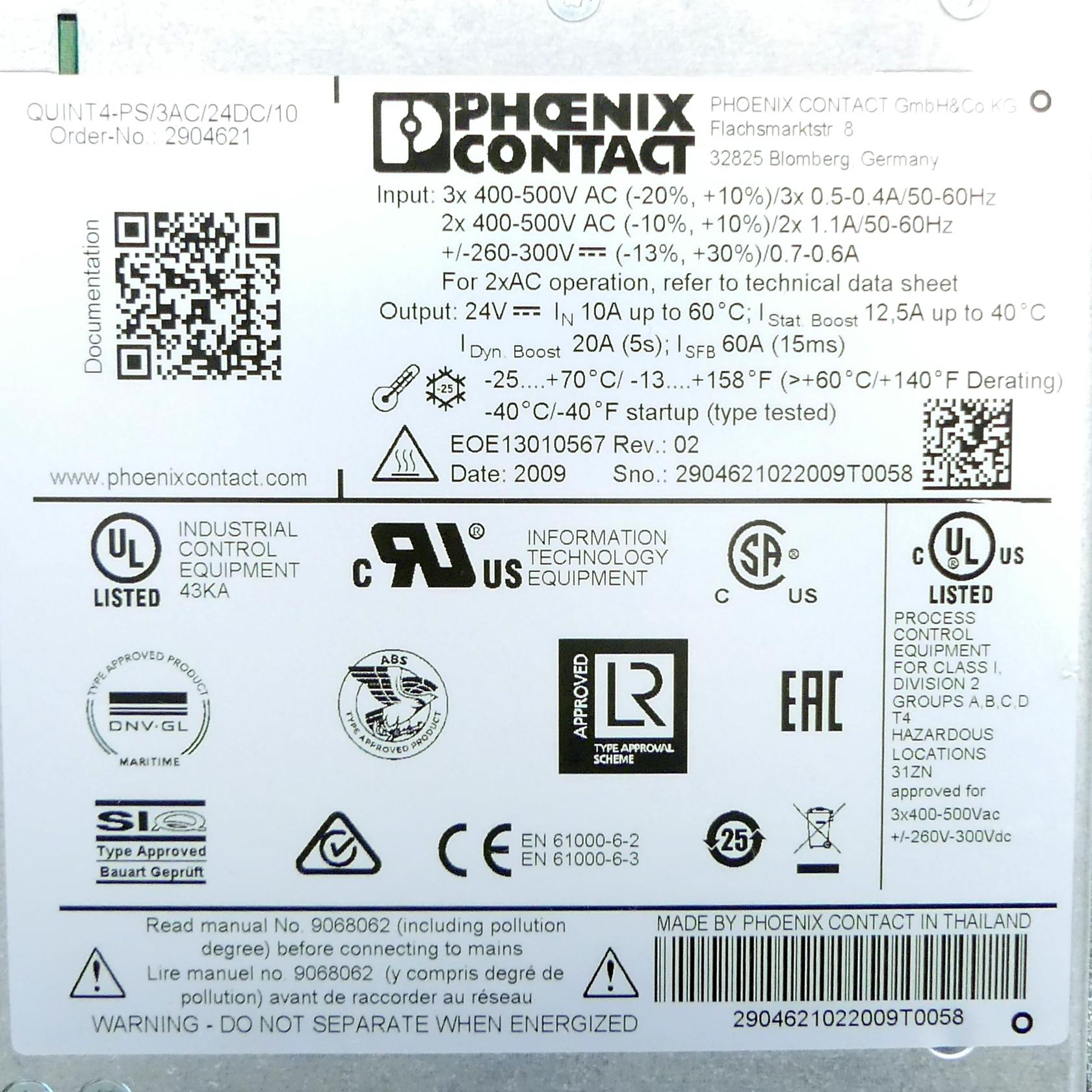 Produktfoto 2 von PHOENIX CONTACT Netzgerät