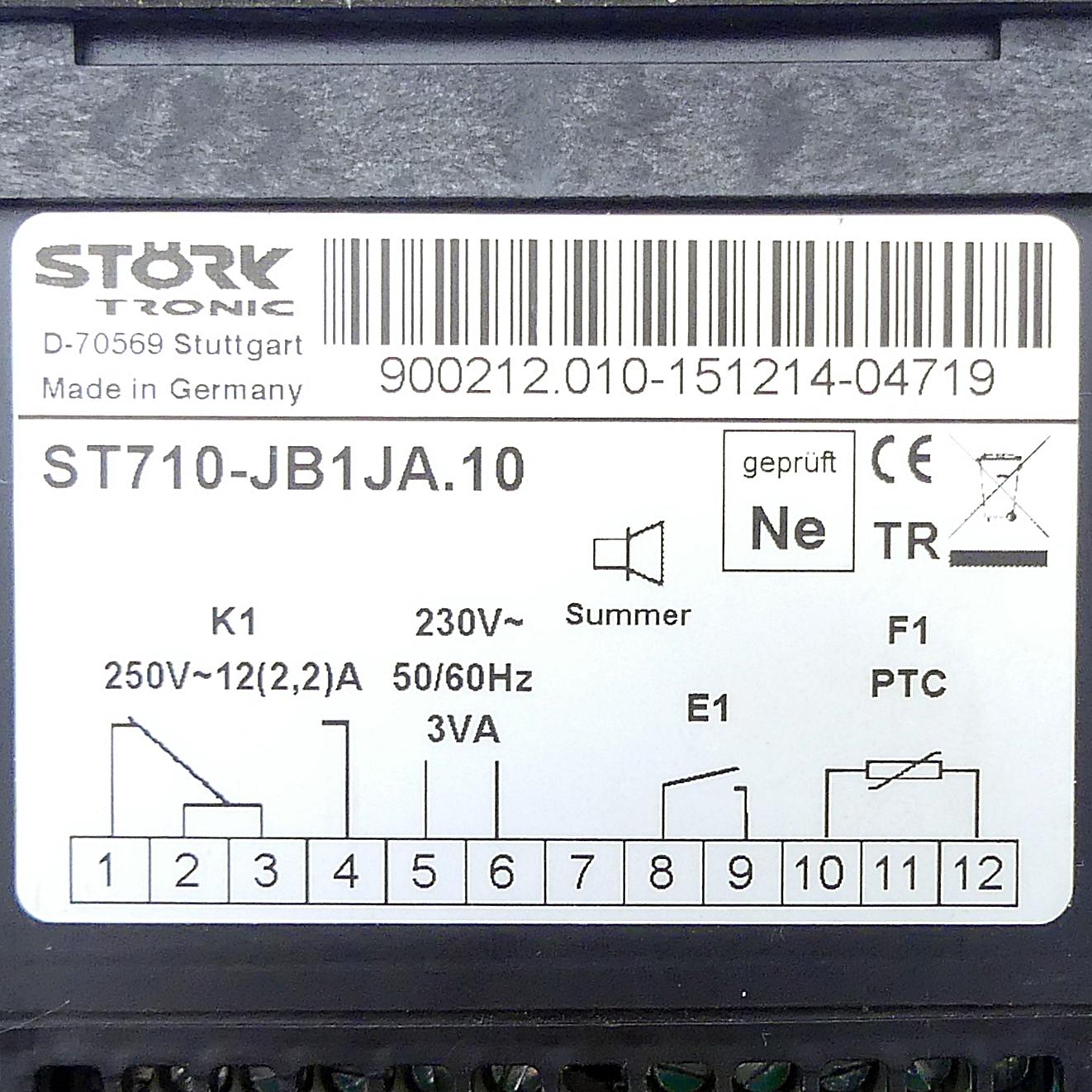 Produktfoto 2 von STöRK TRONIC Temperaturregler