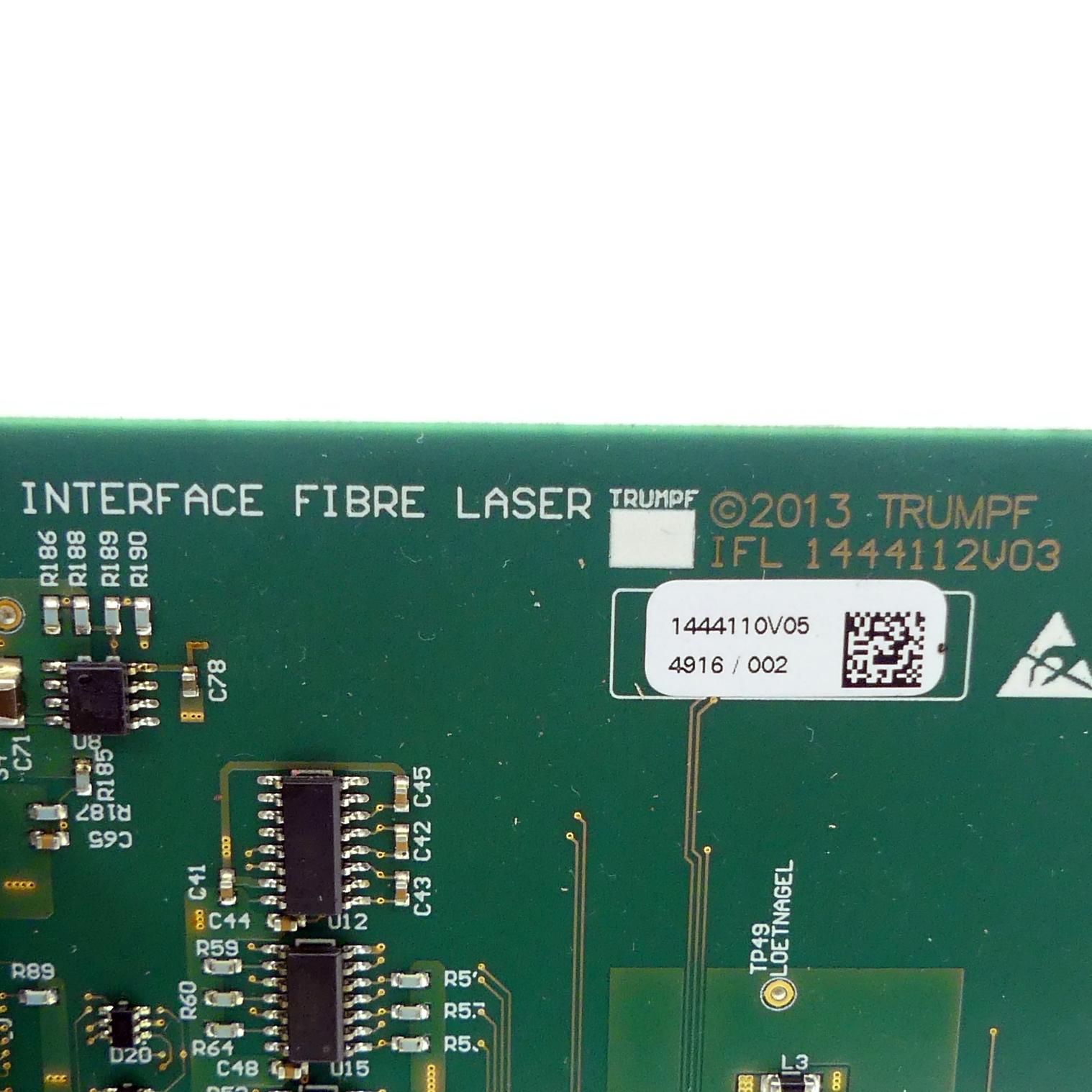 Produktfoto 2 von TRUMPF Interface Fiber Laser Board