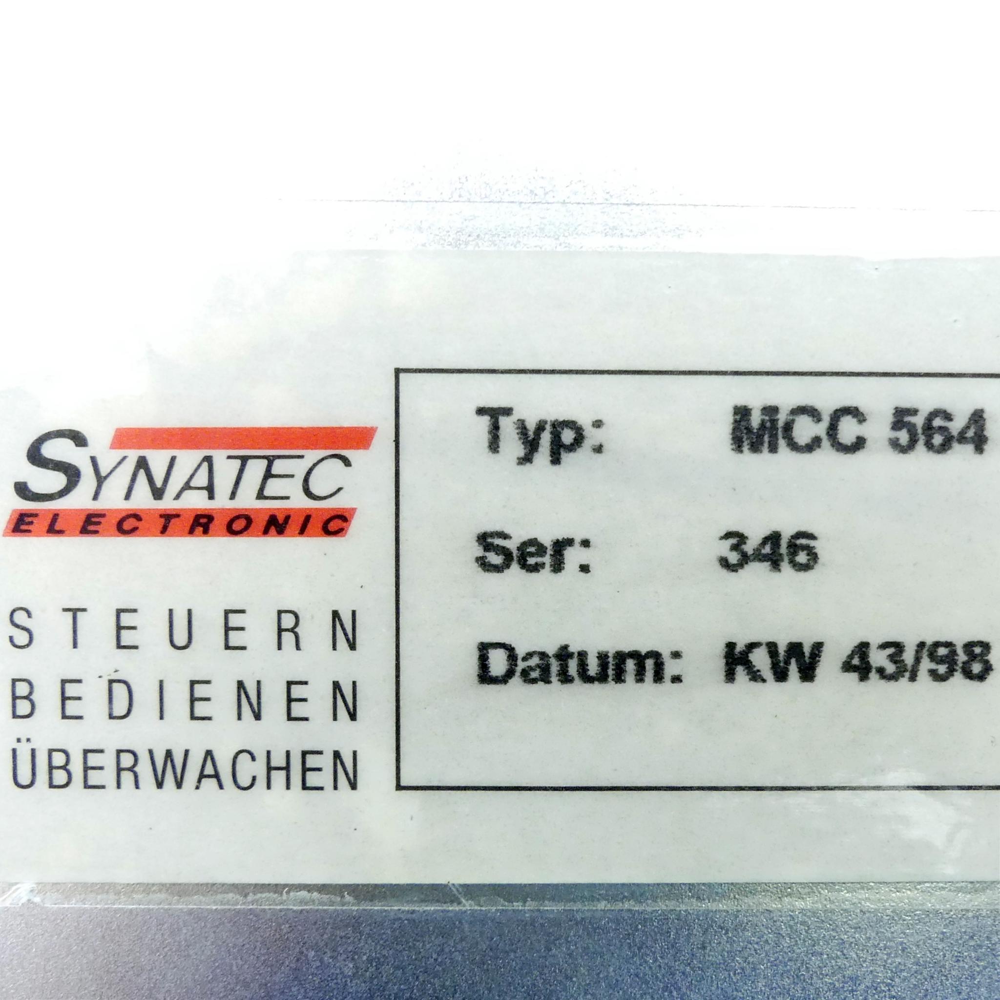 Produktfoto 2 von SYNATEC Bedieneinheit Multicontrol