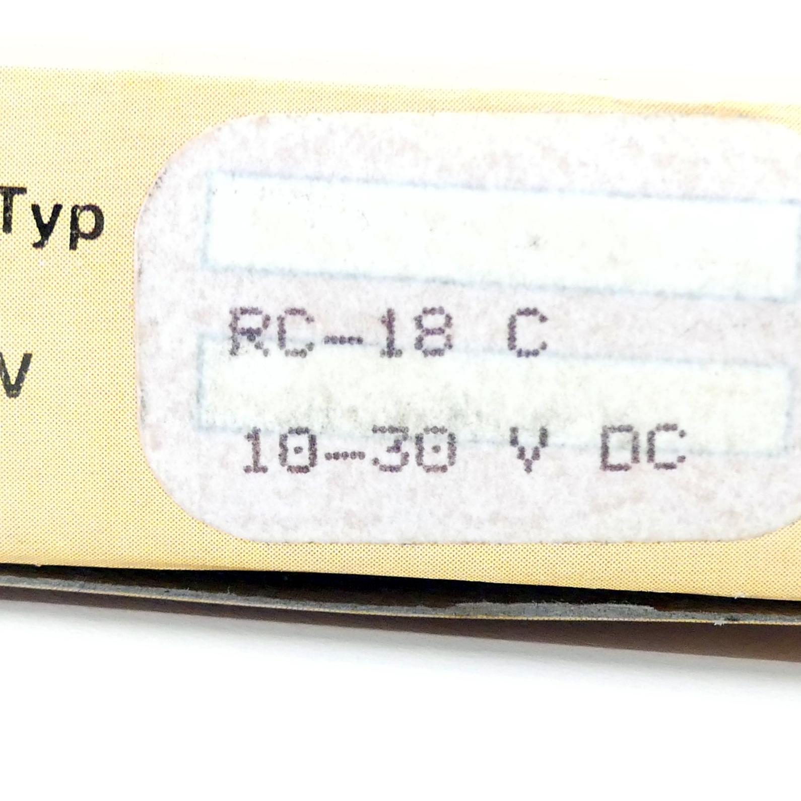 Produktfoto 2 von DATALOGIC Elektroniksensor RC-18 C