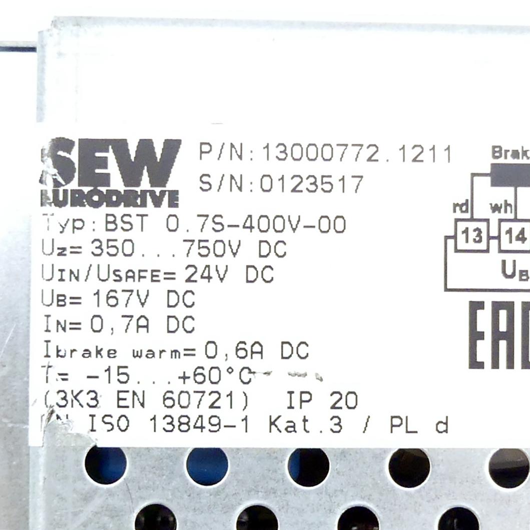 Produktfoto 2 von SEW-EURODRIVE Bremsmodul