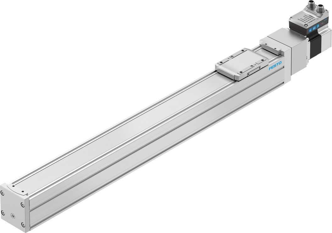 Festo ELGS Elektrischer Linearantrieb 24V dc 500mm Hub, 250mm/s, 200N Last. 600N max. Kraft, IP40