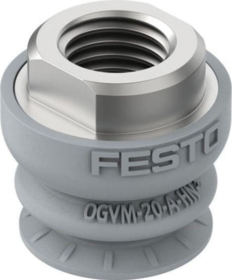 Produktfoto 1 von Balg Vakuumschale, Festo Serie OGVM, Ø 20mm, Haltekraft 18N