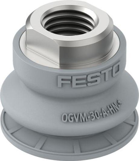 Produktfoto 1 von Balg Vakuumschale, Festo Serie OGVM, Ø 30mm, Haltekraft 37N