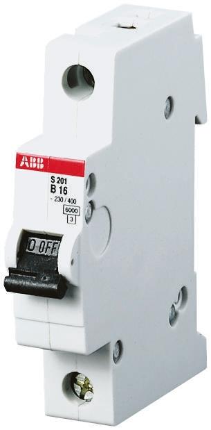 Produktfoto 1 von ABB S200 MCB Leitungsschutzschalter Typ B, 2-polig 20A 440V, Abschaltvermögen 6 kA System Pro M Compact