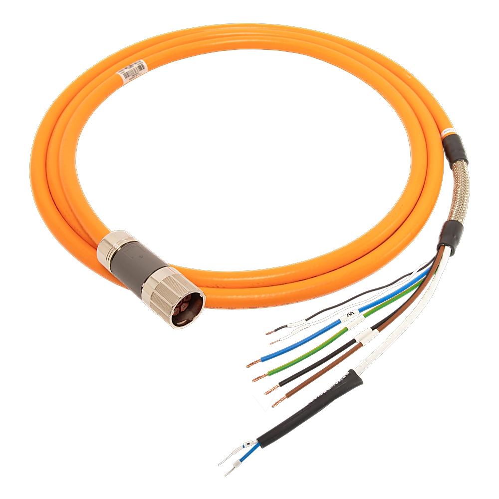 Produktfoto 1 von Rockwell Automation Netzkabel Typ Leistung Orange, 10m, 60 V, PUR