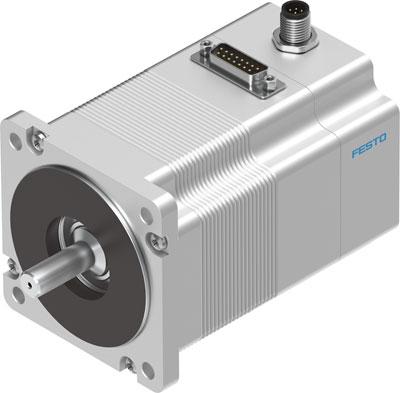 Produktfoto 1 von Festo EMMS-ST Hybrid 1.8° Schrittmotor 48 V / 9,5 A 2.5Nm Wellen-Ø 11mm