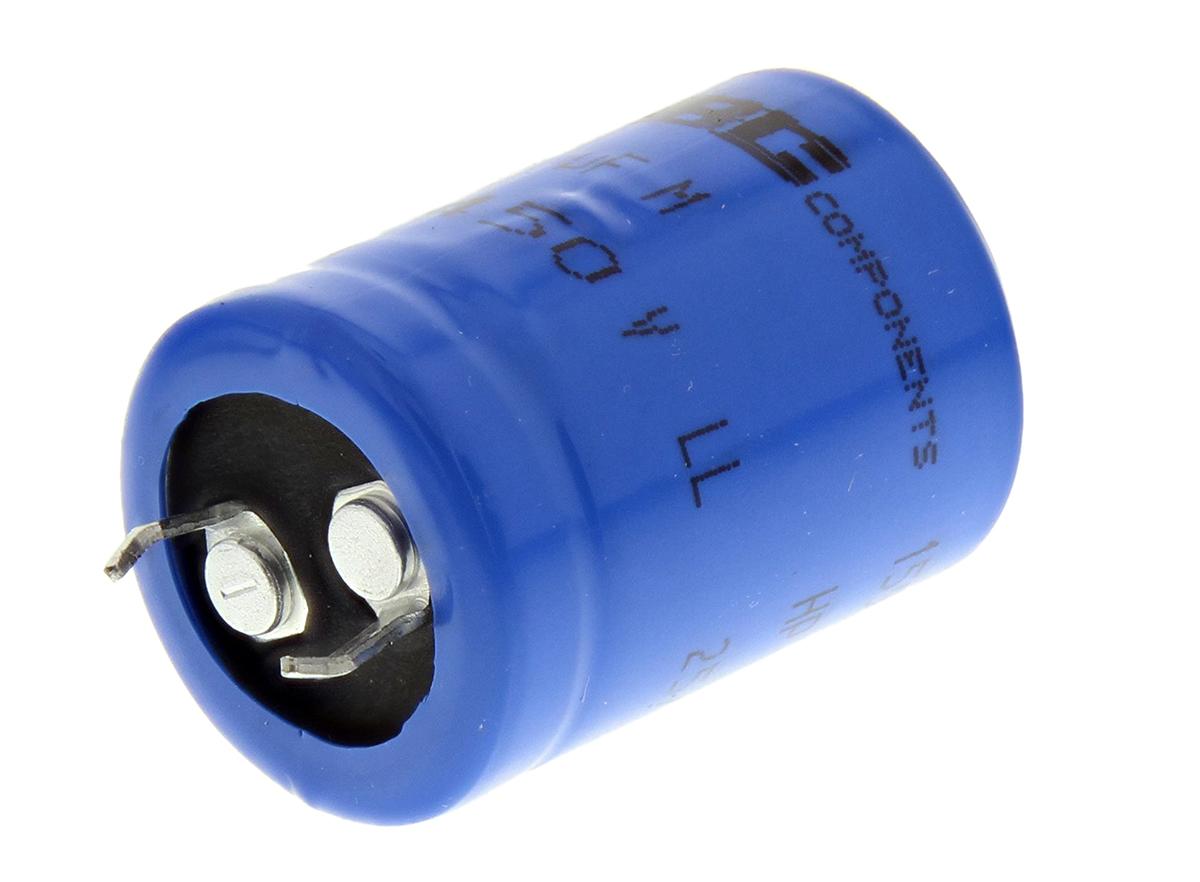 Produktfoto 1 von Vishay 159 PUL-SI Snap-In Aluminium-Elektrolyt Kondensator 68μF ±20% / 450V dc, Ø 22mm x 30mm, bis 105°C