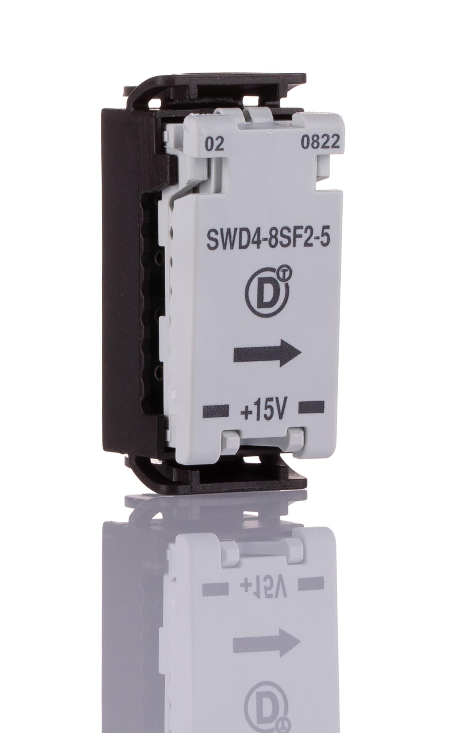 Produktfoto 1 von Eaton Eaton Moeller LWL-Steckverbinder Externer Peripheriesteckverbinder, 8-polig für SmartWire