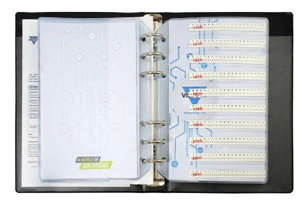 Produktfoto 1 von Vishay D10/CRCW0402 Widerstandssortiment 122, 10 Ω → 1MΩ, 12200-teilig, Dickschicht, SMD