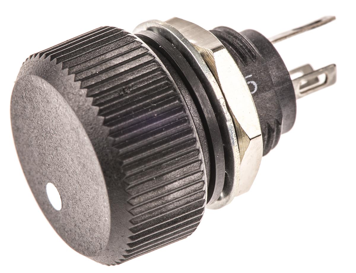 Vishay P16S, Tafelmontage  Dreh Potentiometer 4.7kΩ ±20% / 1W , Schaft-Ø 16 mm