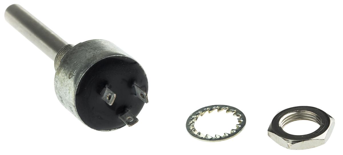 Vishay PE30, Tafelmontage  Dreh Potentiometer 2.2kΩ ±10% / 3W , Schaft-Ø 6 mm