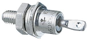 Produktfoto 1 von Vishay Schraub Diode Kathoden-Bolzen, 1200V / 16A, 2-Pin DO-4