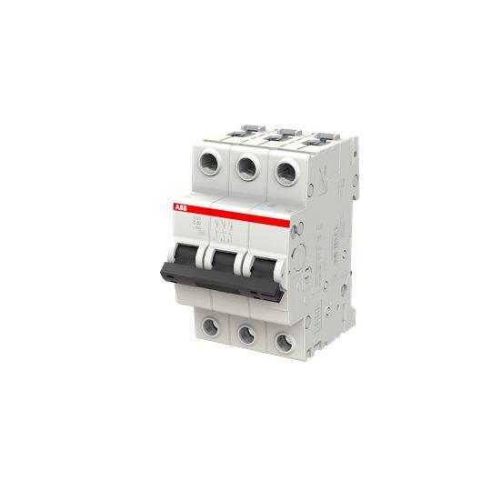 Produktfoto 1 von ABB S200 MCB Leitungsschutzschalter Typ C, 3-polig 80A 440V, Abschaltvermögen 6 kA System Pro M Compact