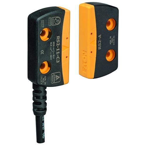 Produktfoto 1 von Eaton RS Kabel Sicherheitsschalter aus Kunststoff 24V dc, 2 Öffner, Magnet