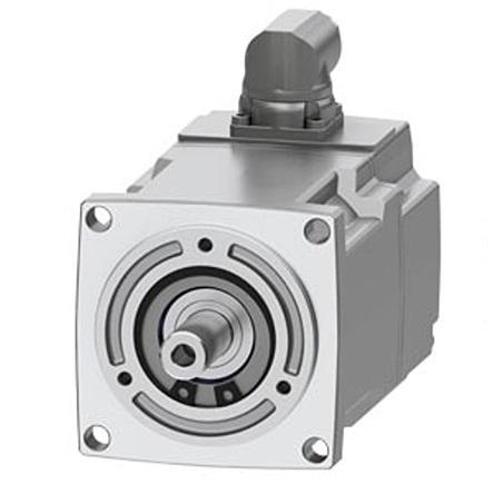 Produktfoto 1 von Siemens Servomotor, 1,85 Nm, 400 → 480 V, 6000 Umdrehungen pro Minute, 0,26 kW, 0.64Nm, 14mm