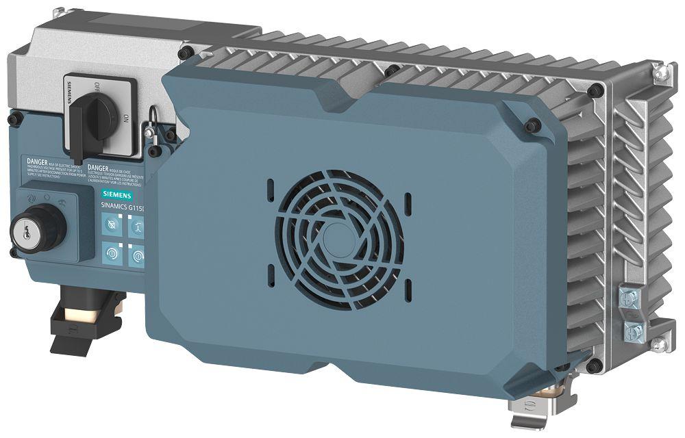 Siemens SINAMICS G115D, 3-Phasen Frequenzumrichter 5,5 kW, 380 → 480 V / 11,8 A 550Hz