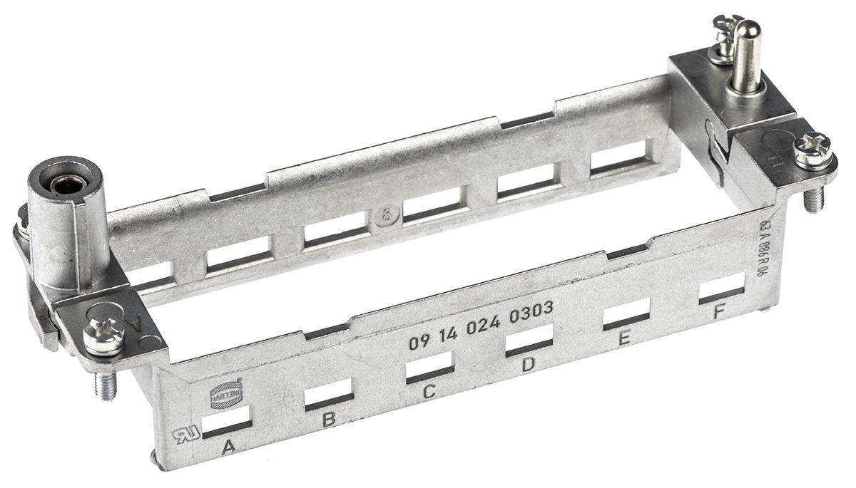 Produktfoto 1 von HARTING Han-Modular Metallrahmen für Standard-Han-Hauben und -Gehäuse