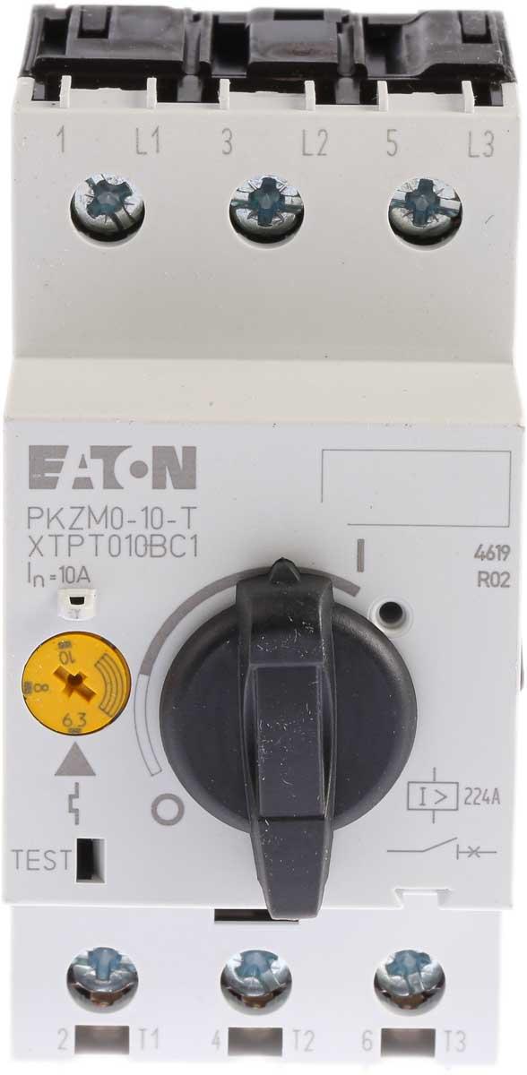 Eaton Eaton Moeller Motorschutzschalter, 6,3 → 10 A 690 V ac 93mm x 45mm