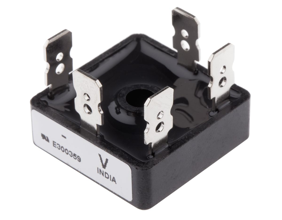 Vishay Brückengleichrichter, 3-phasig 35A 1600V THT 1.19V D 63 5-Pin 200μA