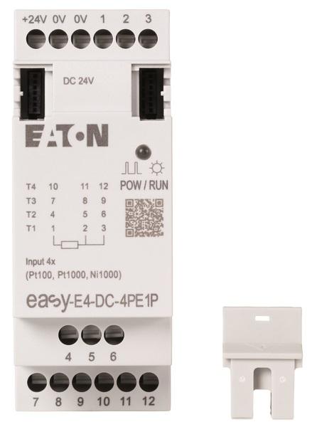 Eaton Einfach Steuerrelais, 4 Eing. Relais Ausg.Typ Analog Eing.Typ für Easy E4