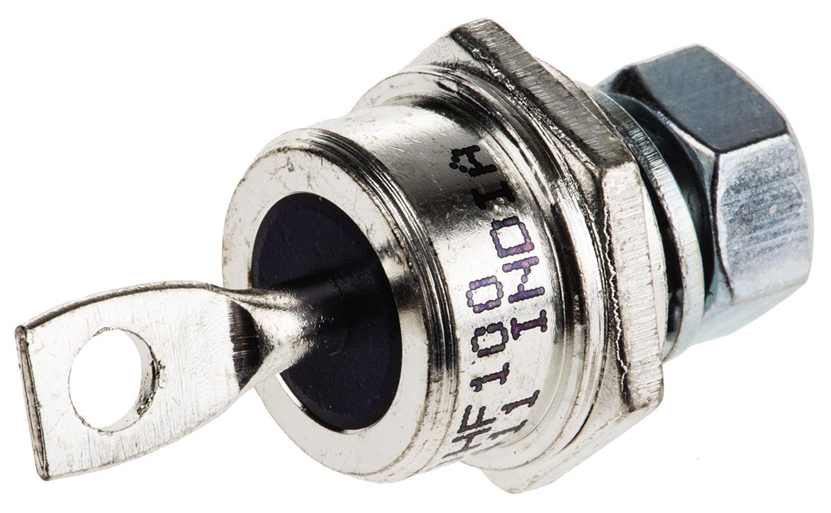 Produktfoto 1 von Vishay Schraub Diode Kathoden-Bolzen, 1000V / 40A, 2-Pin DO-5