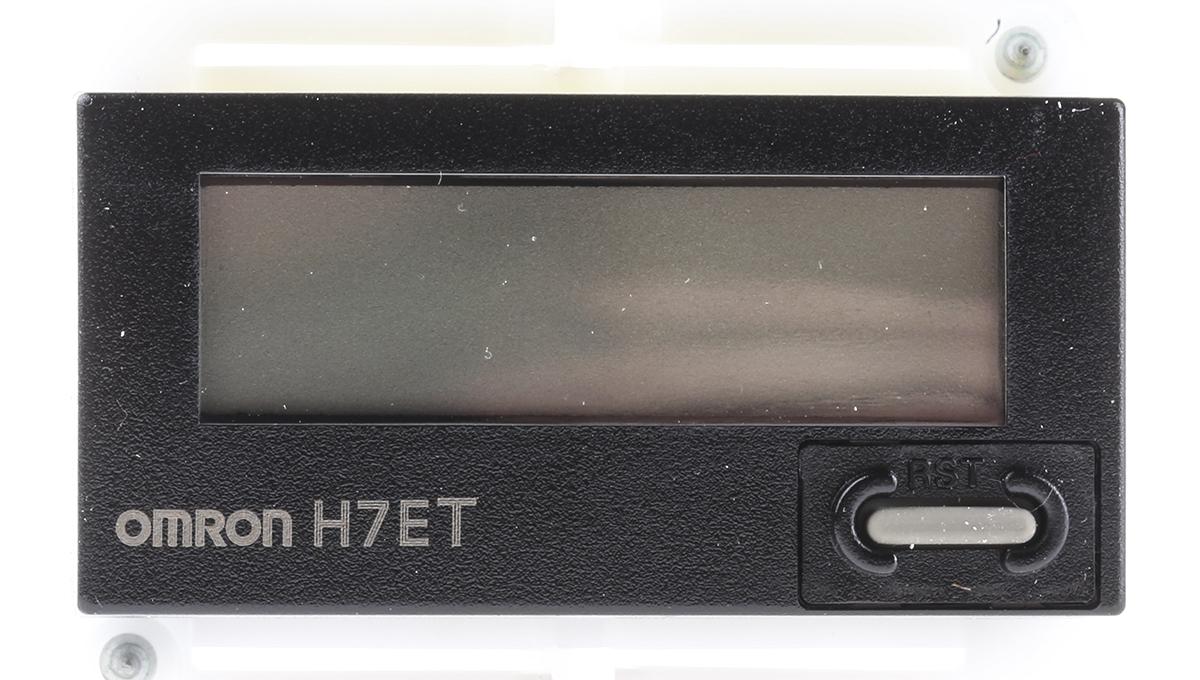 Omron H7E Zähler LCD 7-stellig, 0 → 3999 Tage 23,9 h, 0 → 999999,9