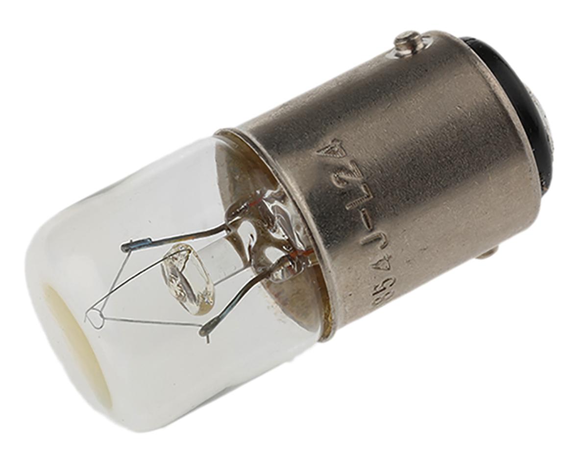 Produktfoto 1 von Eaton Eaton Moeller Glühlampe 24 V, BA15d Sockel Klar, für SL4-L, Glaskolben, Glühlampe