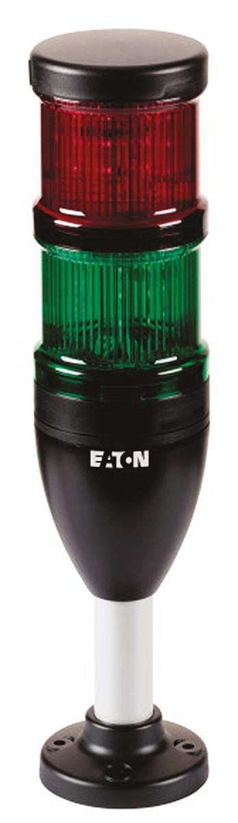 Produktfoto 1 von Eaton Eaton Moeller LED Signalturm 2-stufig Linse Rot/Grün LED Rot/Grün + Dauer 295mm