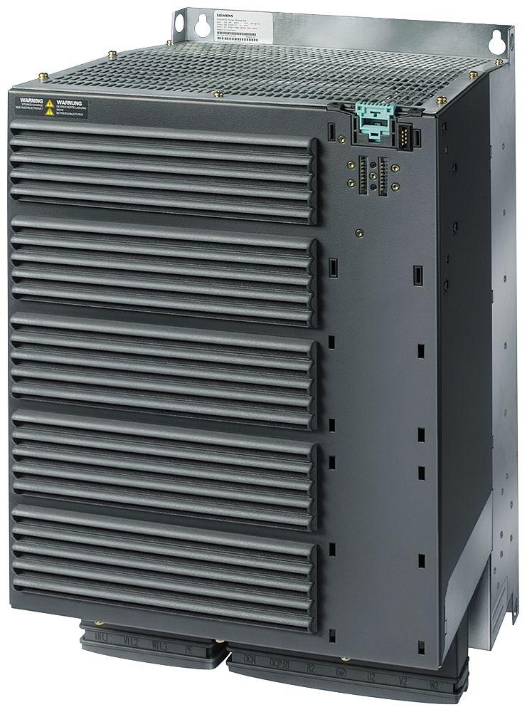 Siemens SINAMICS G120, 3-Phasen Versorgungseinheit 55 kW, 380 → 480 V ac / 180 A 550Hz für Wechselstrommotoren