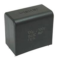 Vishay MKP1848C DC-Link Folienkondensator 10μF ±5% / 500V dc, THT Raster 27.5mm