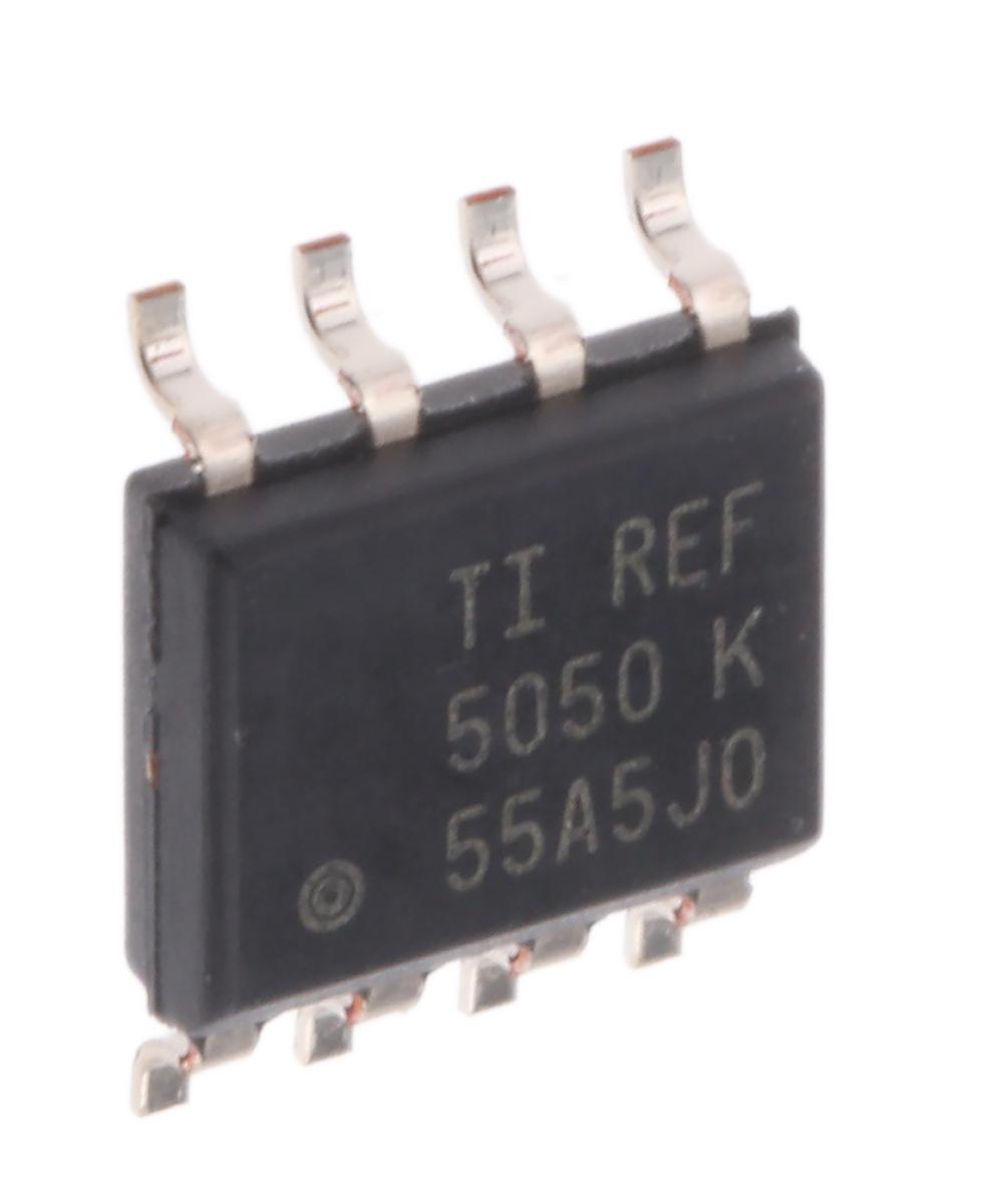 Texas Instruments Spannungsreferenz, 5V SOIC, 18 V max., Fest, 8-Pin, ±0.05 %, Serie, 10mA