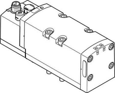 Produktfoto 1 von Festo VSVA-B-M52-MD-D2-1R5L 566994 Magnetventil, Elektrisch-betätigt