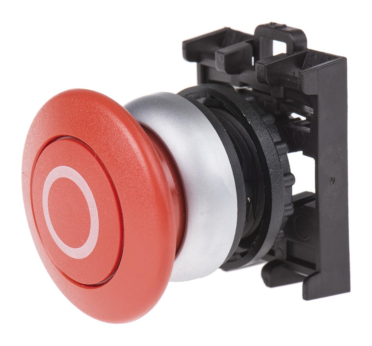 Produktfoto 1 von Eaton RMQ Titan Drucktastenkopf Ø 22mm, Rot Tastend Rund Rund Kunststoff, IP66