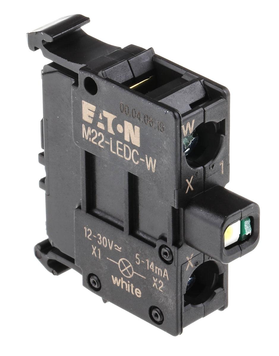 Produktfoto 1 von Eaton Eaton Moeller Lichtblock Anzeigenblock LED, 12 → 30V ac/dc, Schraubanschluss