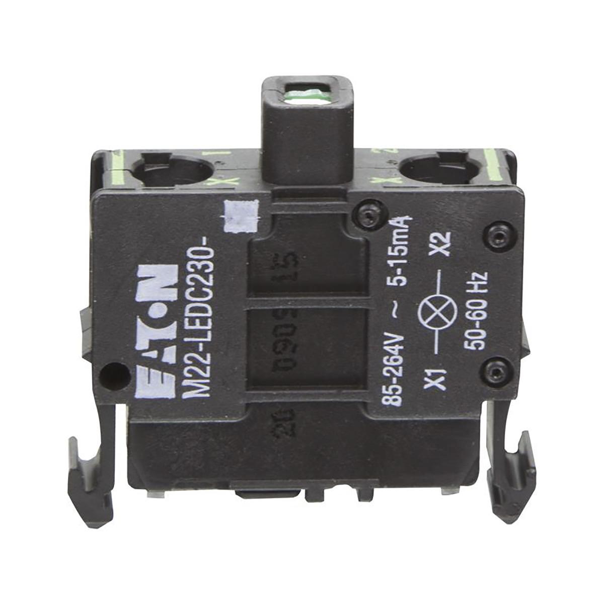 Produktfoto 1 von Eaton RMQ Titan Lichtblock Anzeigenblock LED, 85 → 264V ac, Schraubanschluss