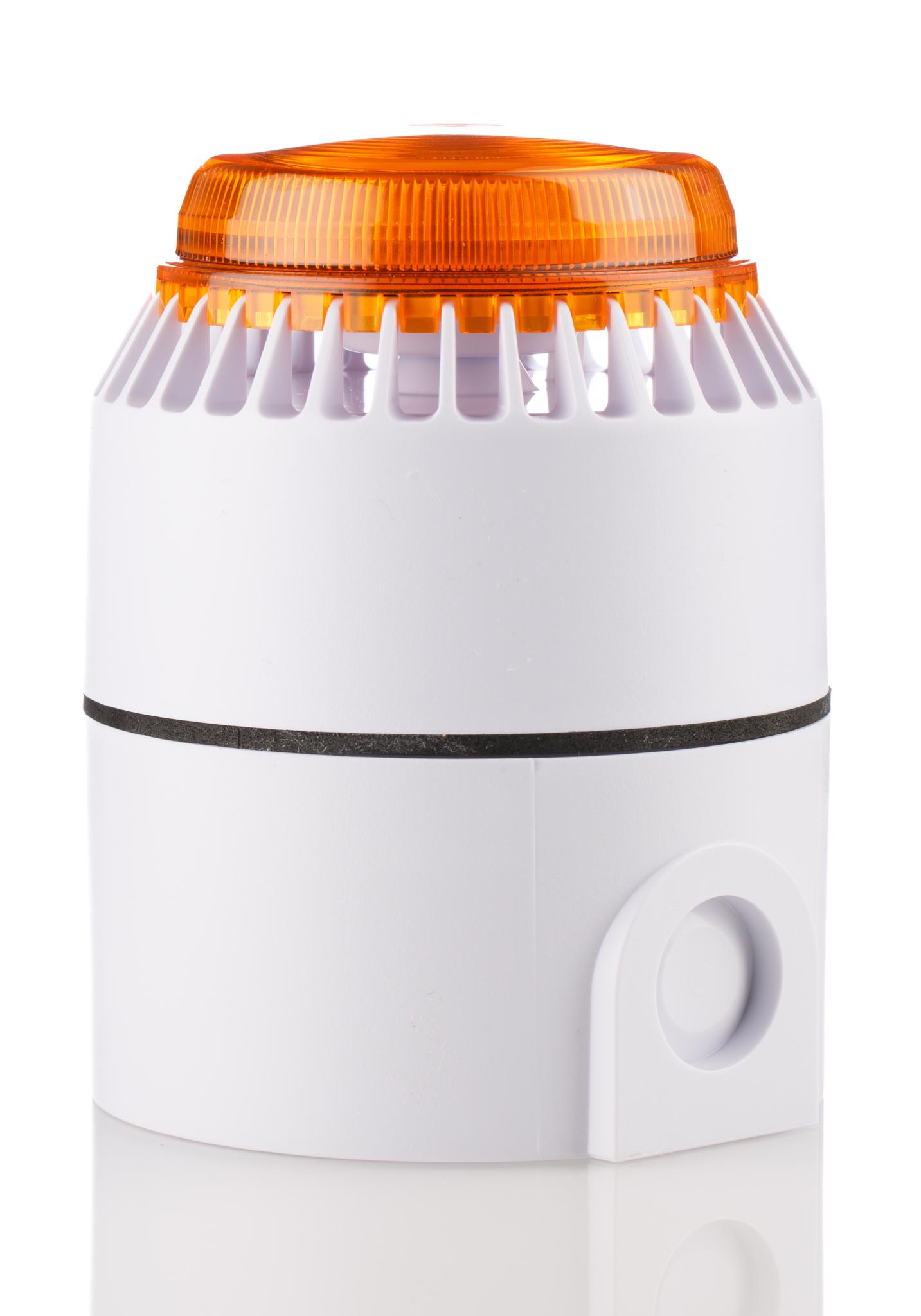 Produktfoto 1 von Eaton Eaton Fulleon Xenon Blitz-Licht Alarm-Leuchtmelder Orange / 103dB, 18 → 24 V dc