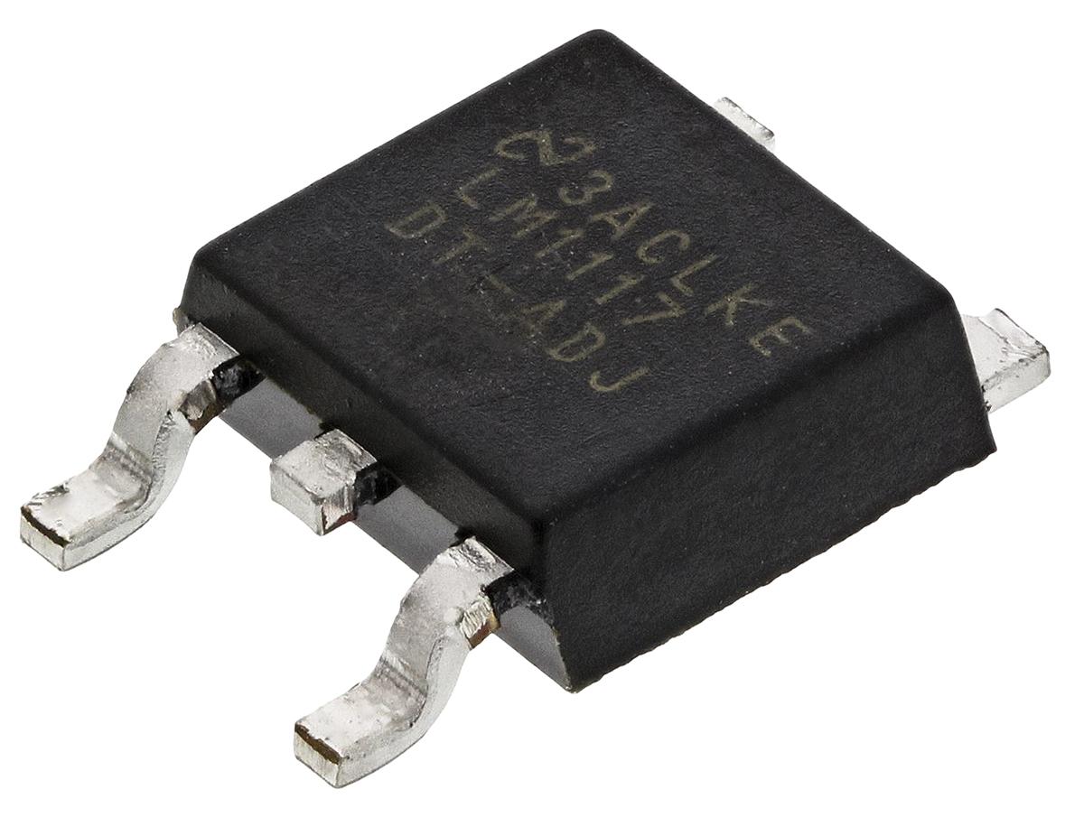 Produktfoto 1 von Texas Instruments Spannungsregler 1.5A, 1 Niedrige Abfallspannung TO-252, 3-Pin, Einstellbar