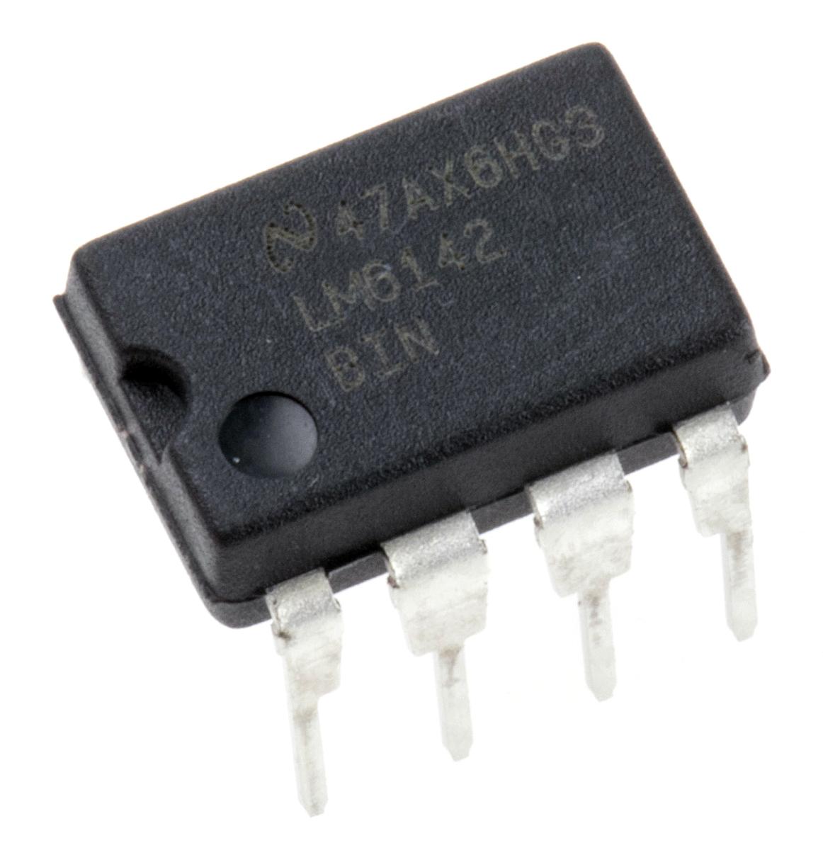 Produktfoto 1 von Texas Instruments Operationsverstärker Präzision THT MDIP, einzeln typ. 3 → 18 V, 8-Pin