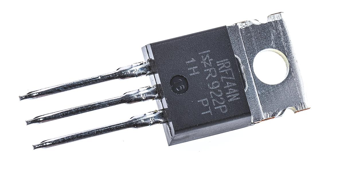 Produktfoto 1 von Infineon HEXFET IRFZ44NPBF N-Kanal, THT MOSFET 55 V / 49 A 94 W, 3-Pin TO-220AB