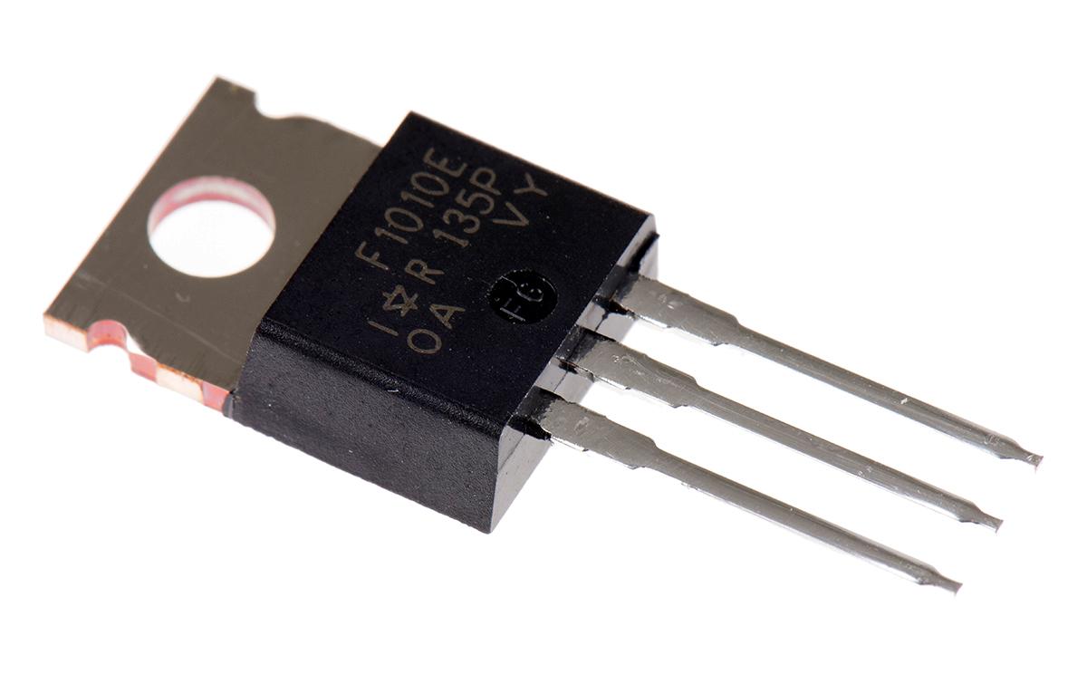 Produktfoto 1 von Infineon HEXFET IRF1010EPBF N-Kanal, THT MOSFET 60 V / 84 A 200 W, 3-Pin TO-220AB