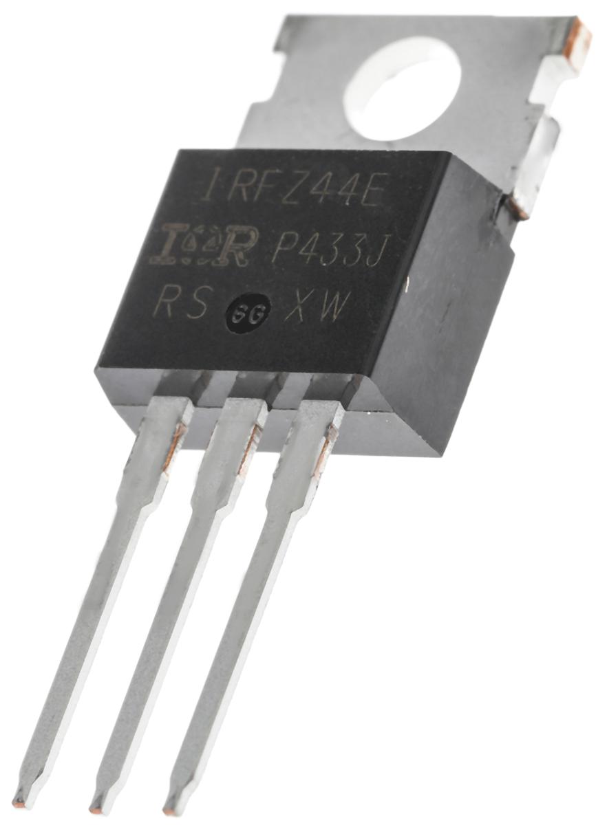 Produktfoto 1 von Infineon HEXFET IRFZ44EPBF N-Kanal, THT MOSFET 60 V / 48 A 110 W, 3-Pin TO-220AB