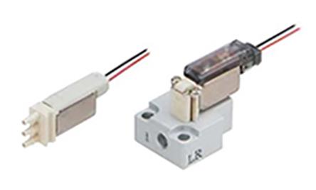 Produktfoto 1 von SMC S070 Pneumatik-Magnetventil 24V dc, Elektromagnet-betätigt