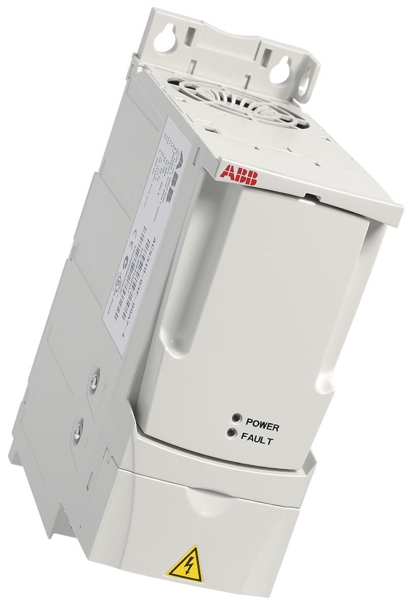 ABB ACS310, 1-Phasen Frequenzumrichter 0,37 kW, 230 V ac / 2,4 A 0 → 500Hz für Wechselstrommotoren