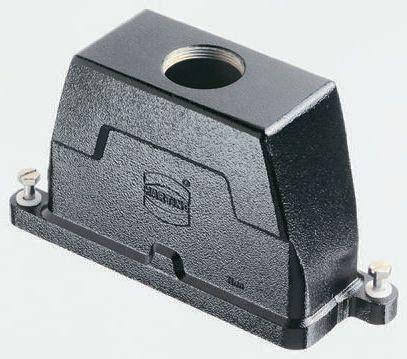 HARTING Han HPR Steckverbinder-Haube, M32, Seiteneingang