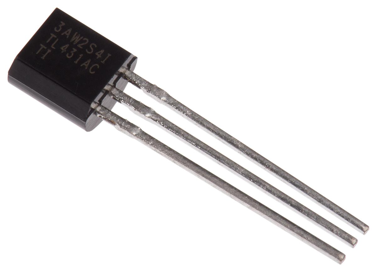 Texas Instruments Spannungsreferenz, 2.5 - 36V TO-92, 37 V max., Einstellbar, 3-Pin, ±1.0 %, Shunt, 100mA