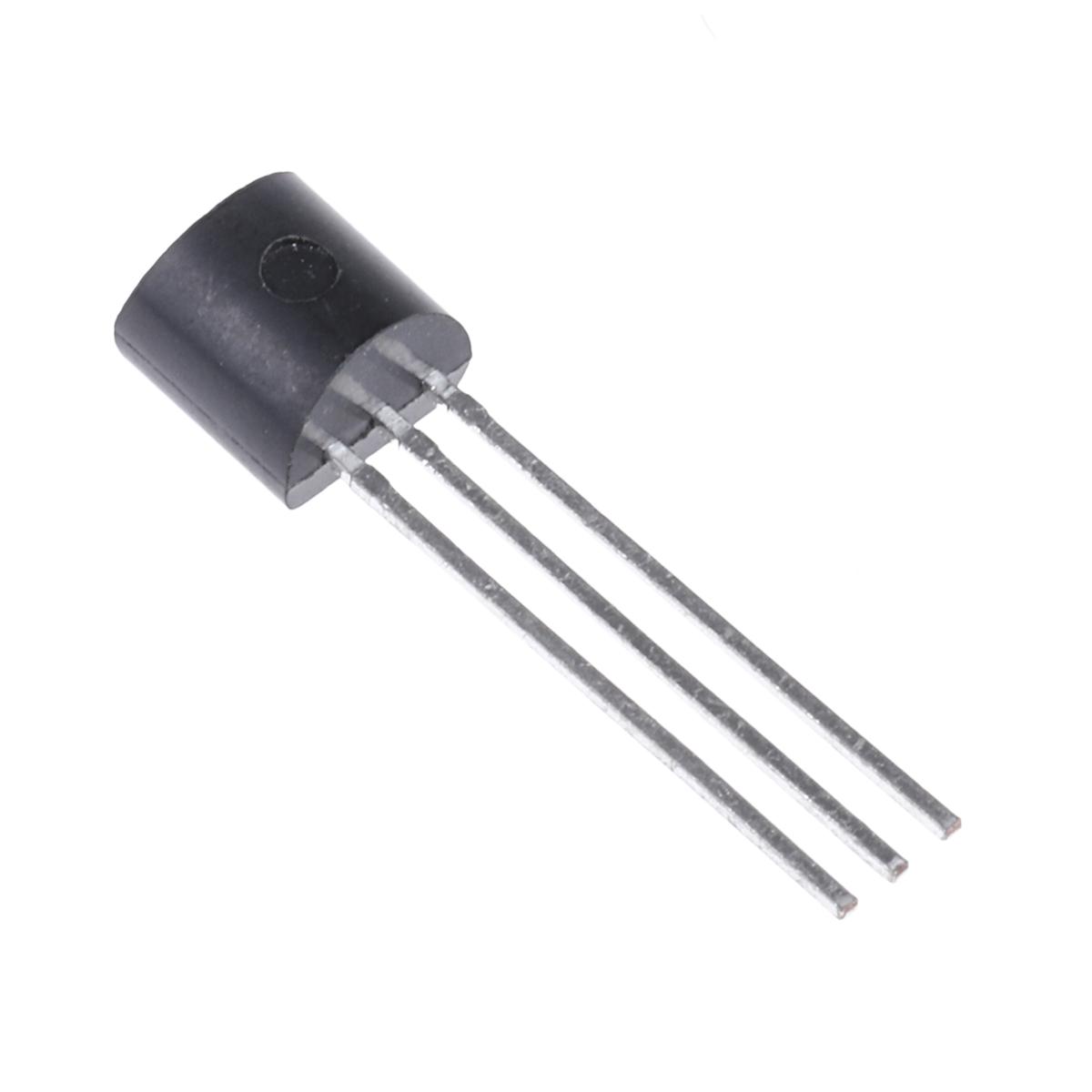 TI Spannung Temperatursensor ±0.2°C THT, 3-Pin, Analog -40 bis +110 °C.