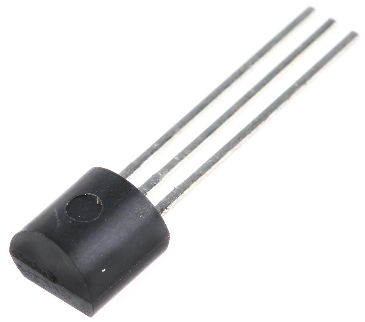 Produktfoto 1 von Texas Instruments Spannungsreferenz, 1.24 - 5.3V TO-92, Einstellbar, 3-Pin, ±2.0 %, Shunt, 20mA